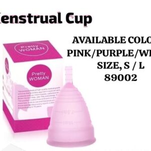 Pretty Woman Menstrual Cup – Sizes S & L