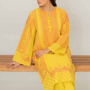 Ethnic Elements Printed Style 3 Piece Unstitched Suit
