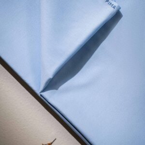 Sky Blue Pima Cotton 2 Piece Unstitched Suit