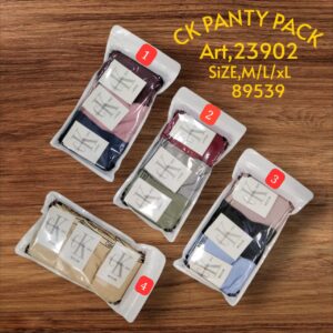 CK Women's Panty Pack of 3