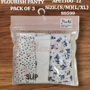Flourish Women's Panty Pack of 3