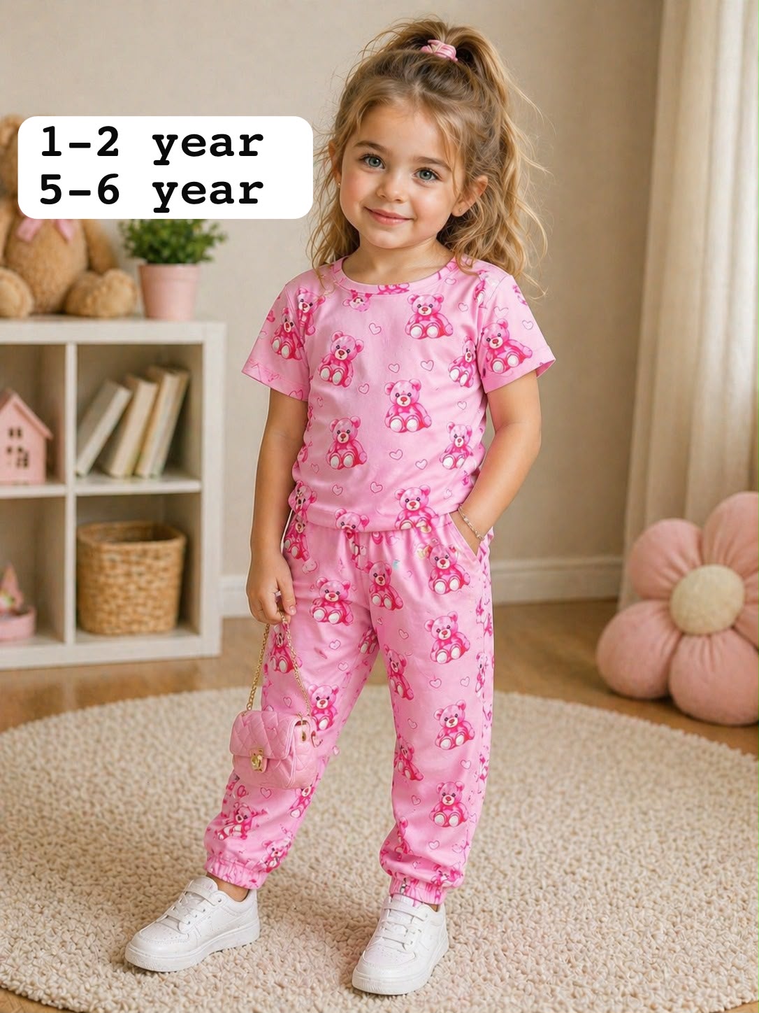 Kids Printed Night Suit 15