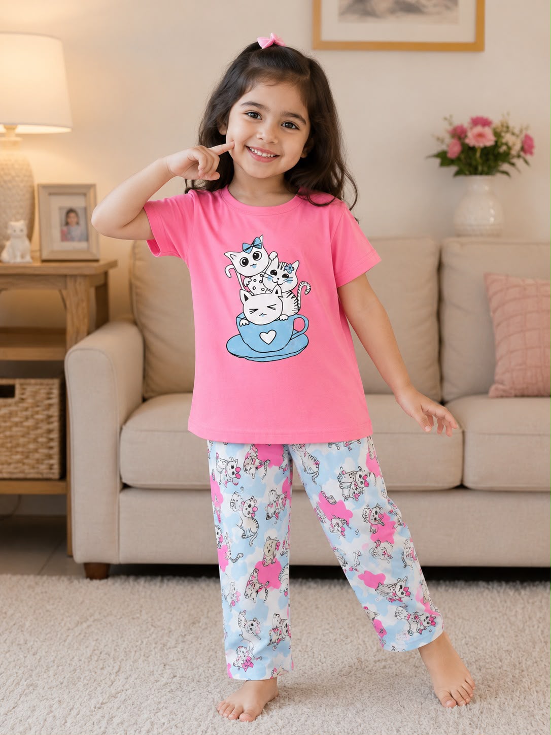 Kids Printed Night Suit 02