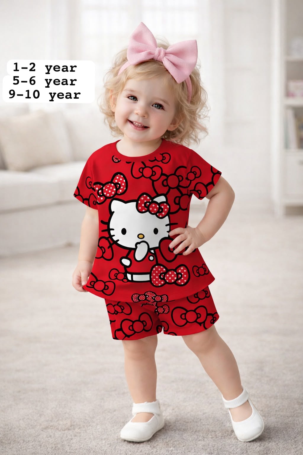 Kids Printed Night Suit 22