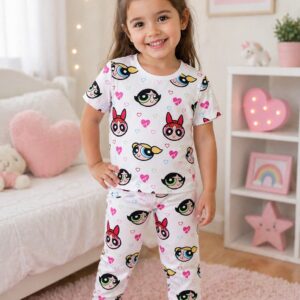 Kids Printed Night Suit 07
