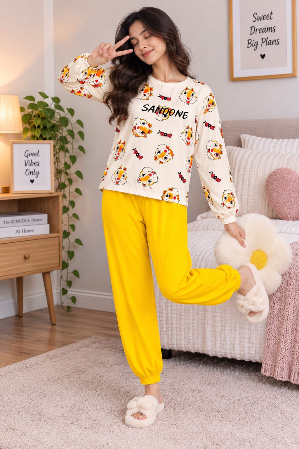 Printed Design Night Suit 18