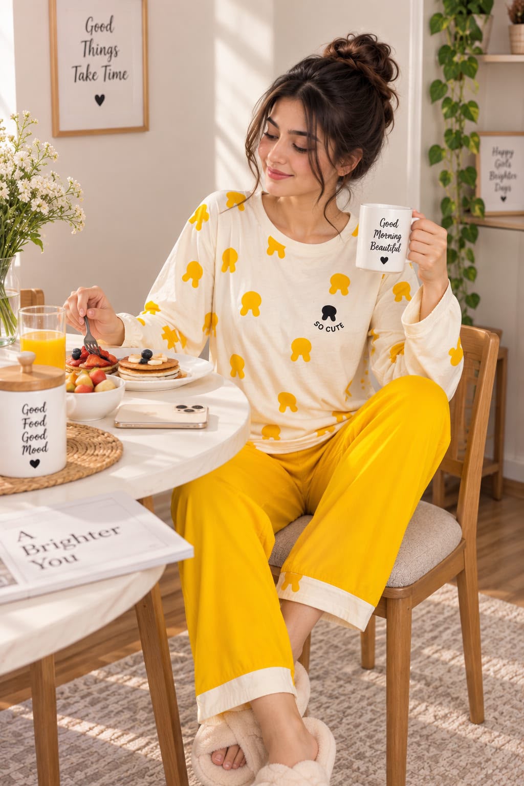 Printed Design Night Suit 19
