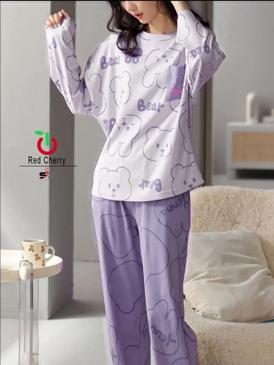 Printed Design Night Suit 04