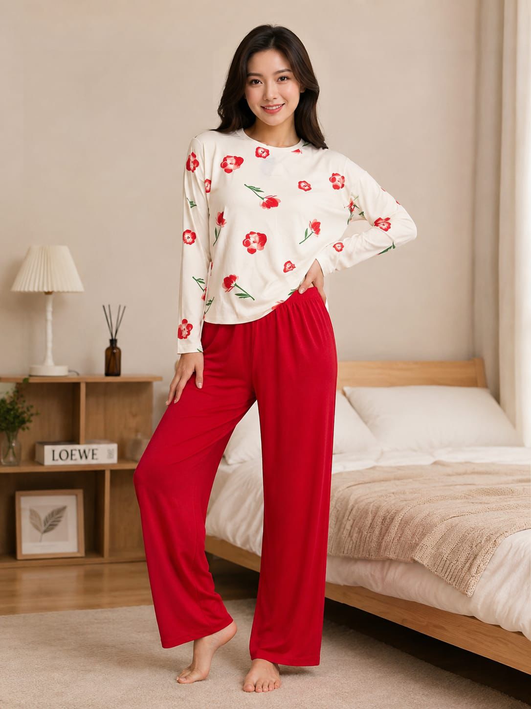 Printed Design Night Suit 12