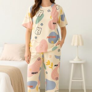 Printed Design Night Suit 15